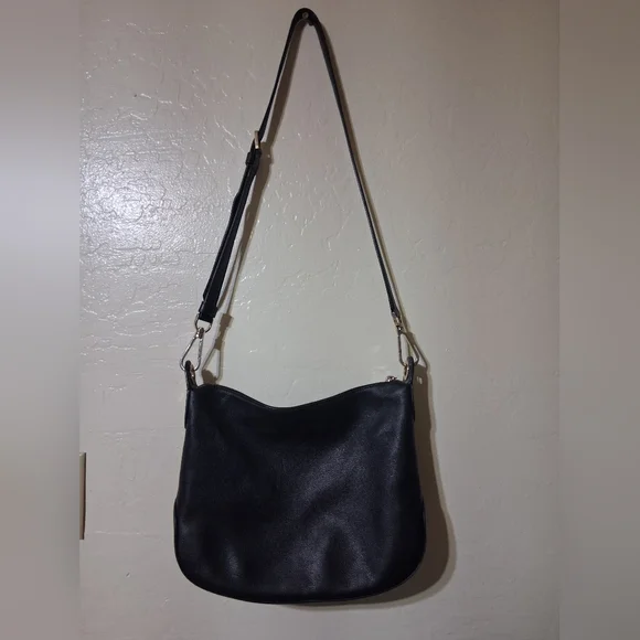 Kate Spade Black Leather Shoulder Bag - Picture 2 of 9